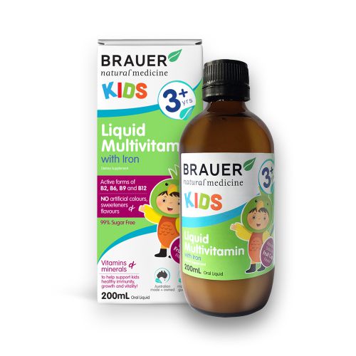 TP BVSK Brauer Baby & Kids Liquid Multivitamin for Infants-Dạng lỏng (45mL) cho trẻ sơ sinh