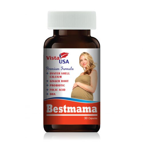 TPBVSK-Bestmama (Mỹ) Bổ sung Vitamin, DHA, Acid Folic, Vi chất