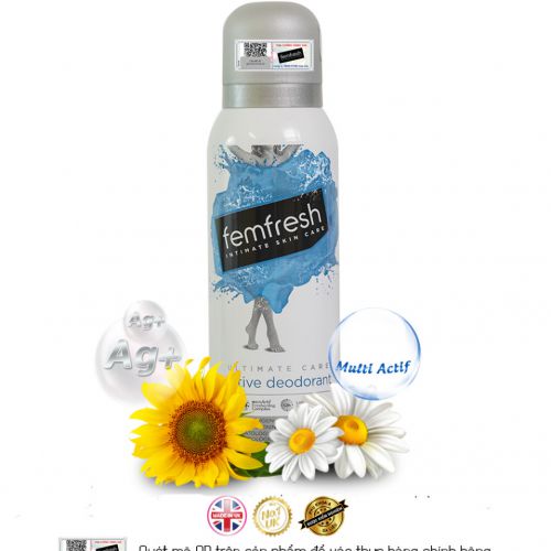 Xịt thơm mát vùng kín cao cấp Femfresh Ultimate Care Deodorant